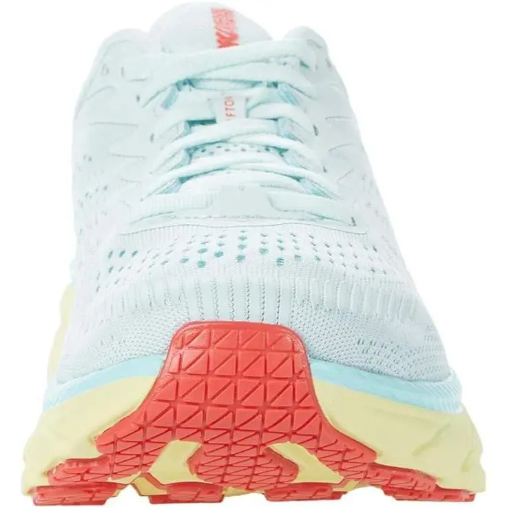 Hoka shoes - Hoka One One Clifton - One One Clifton - Morning Mist / Hot Coral 2
