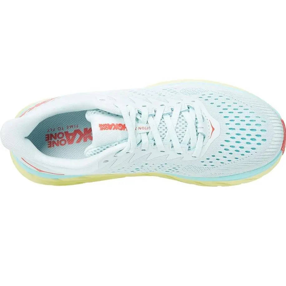 Hoka shoes - Hoka One One Clifton - One One Clifton - Morning Mist / Hot Coral 3