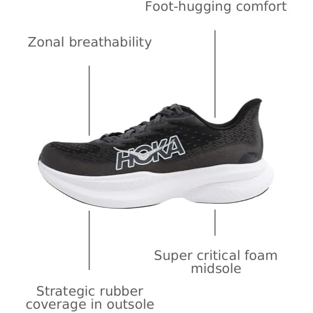 Hoka shoes - Hoka One One Mach 6 - Black 2