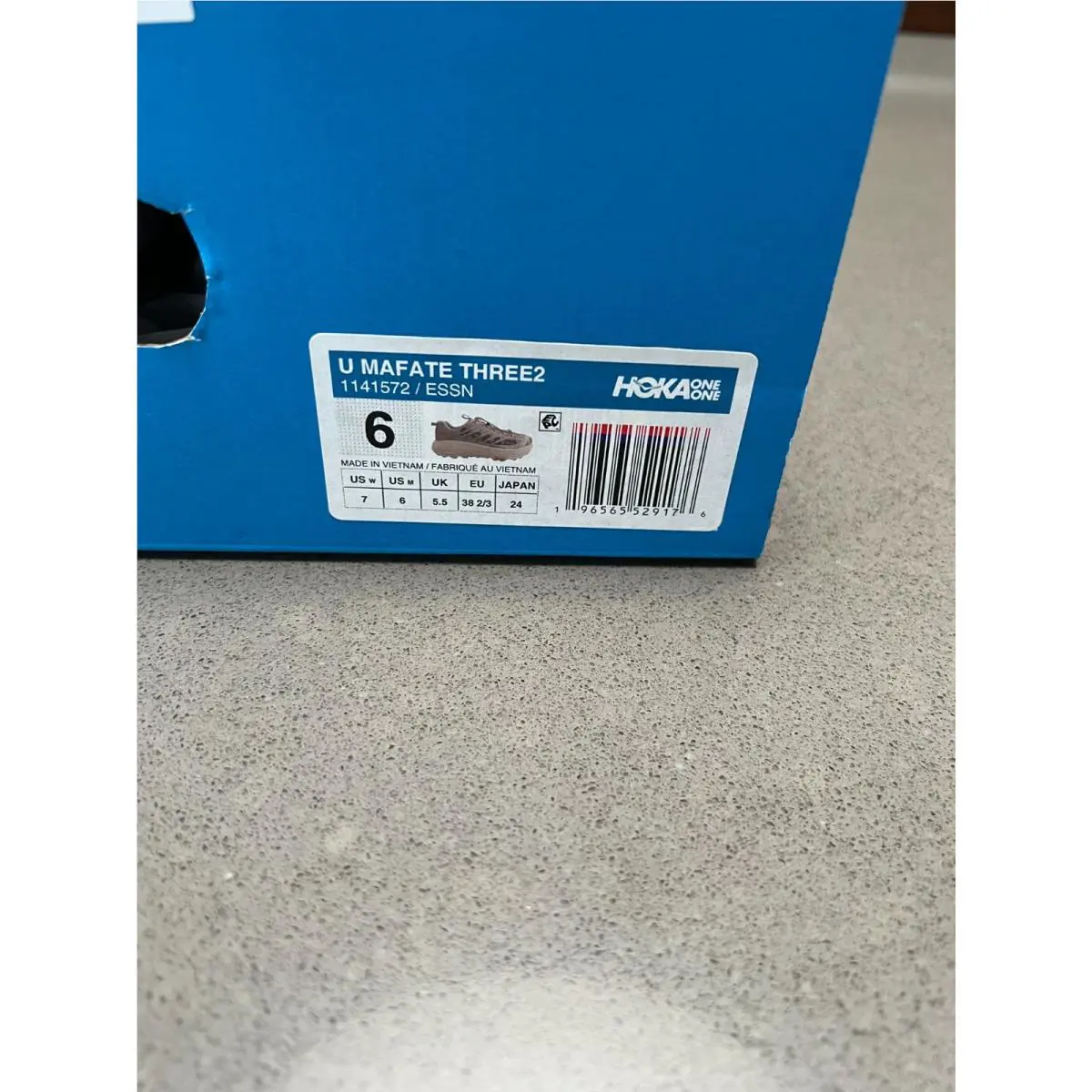 Hoka shoes - Hoka One One HOKA Mafate Three2 - 1141572-ESSN - Ivory (UPC: 196565529176) 9