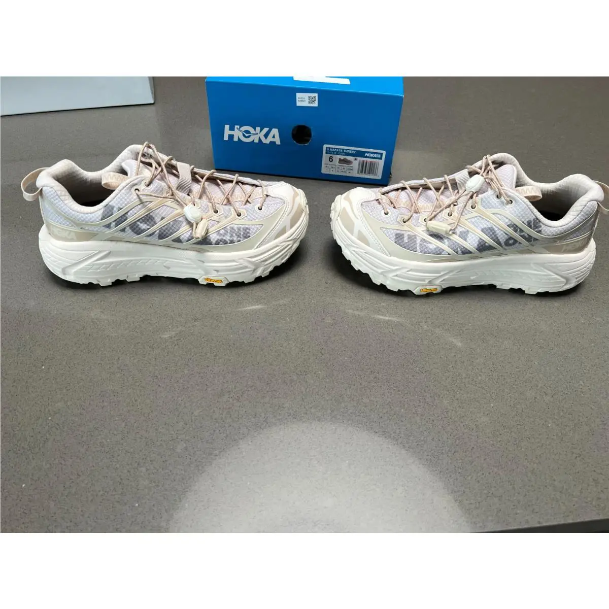 Hoka shoes - Hoka One One HOKA Mafate Three2 - 1141572-ESSN - Ivory (UPC: 196565529176) 1