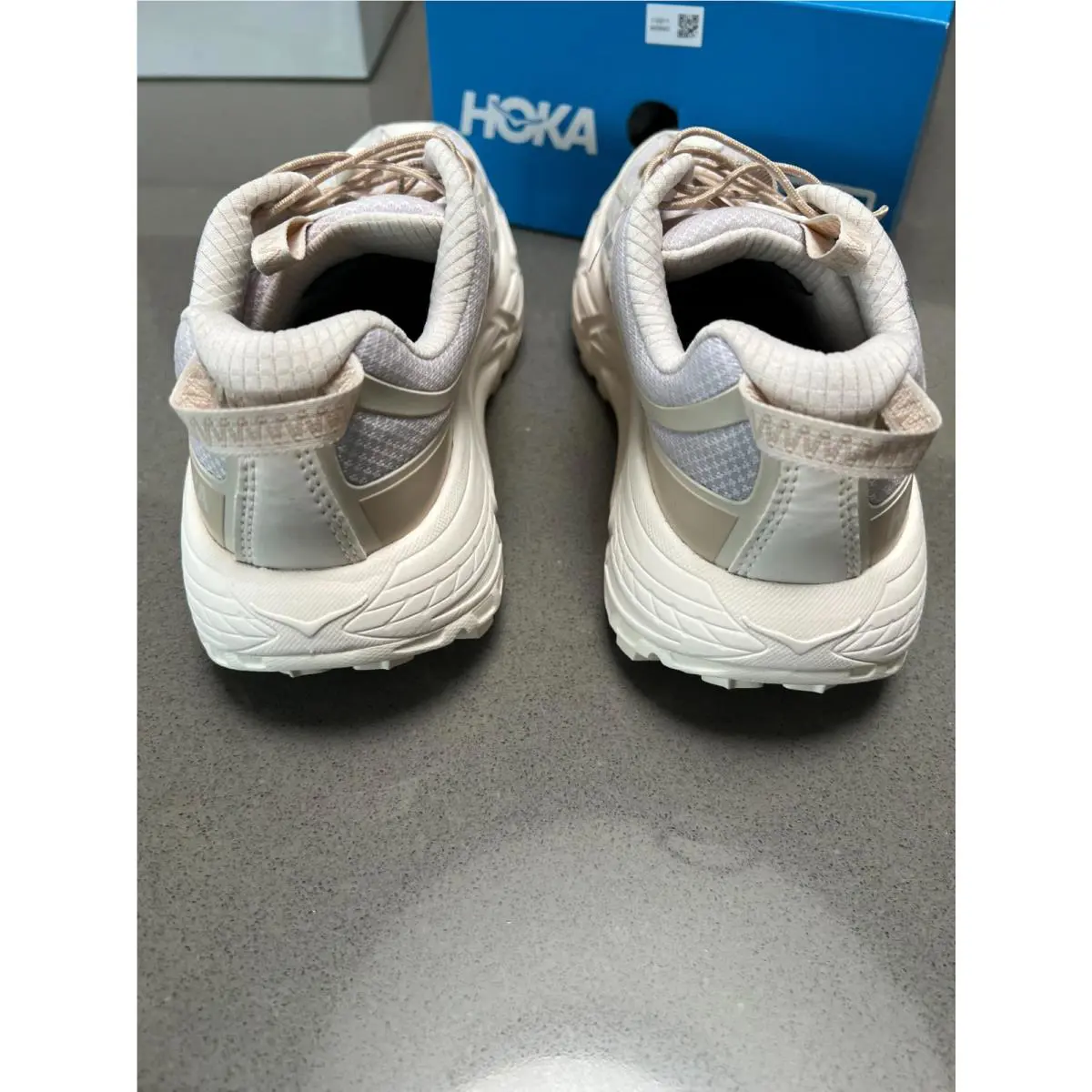 Hoka shoes - Hoka One One HOKA Mafate Three2 - 1141572-ESSN - Ivory (UPC: 196565529176) 3