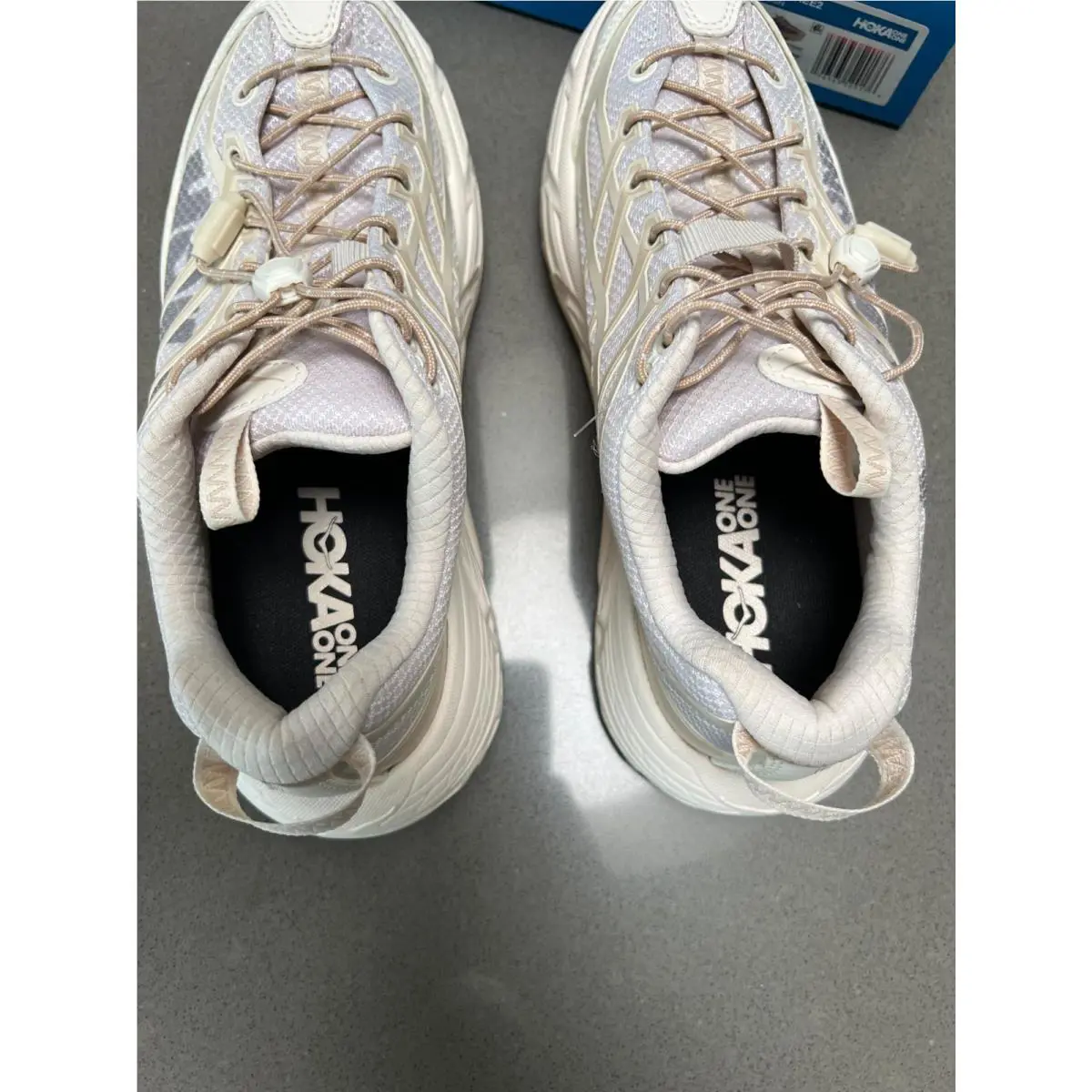Hoka shoes - Hoka One One HOKA Mafate Three2 - 1141572-ESSN - Ivory (UPC: 196565529176) 5