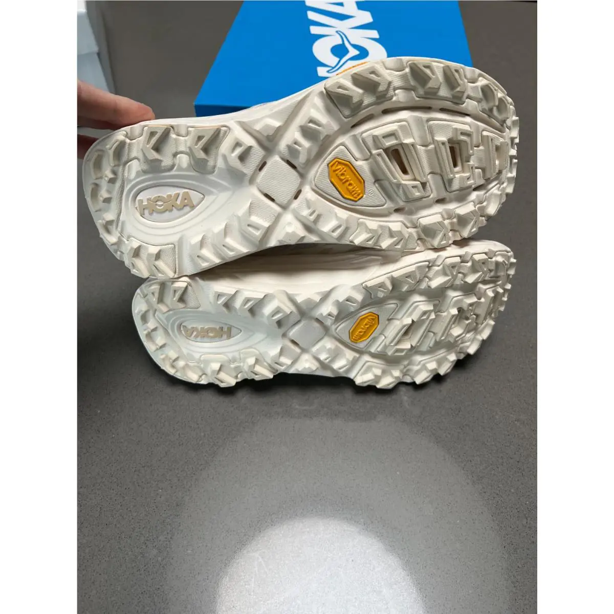 Hoka shoes - Hoka One One HOKA Mafate Three2 - 1141572-ESSN - Ivory (UPC: 196565529176) 6