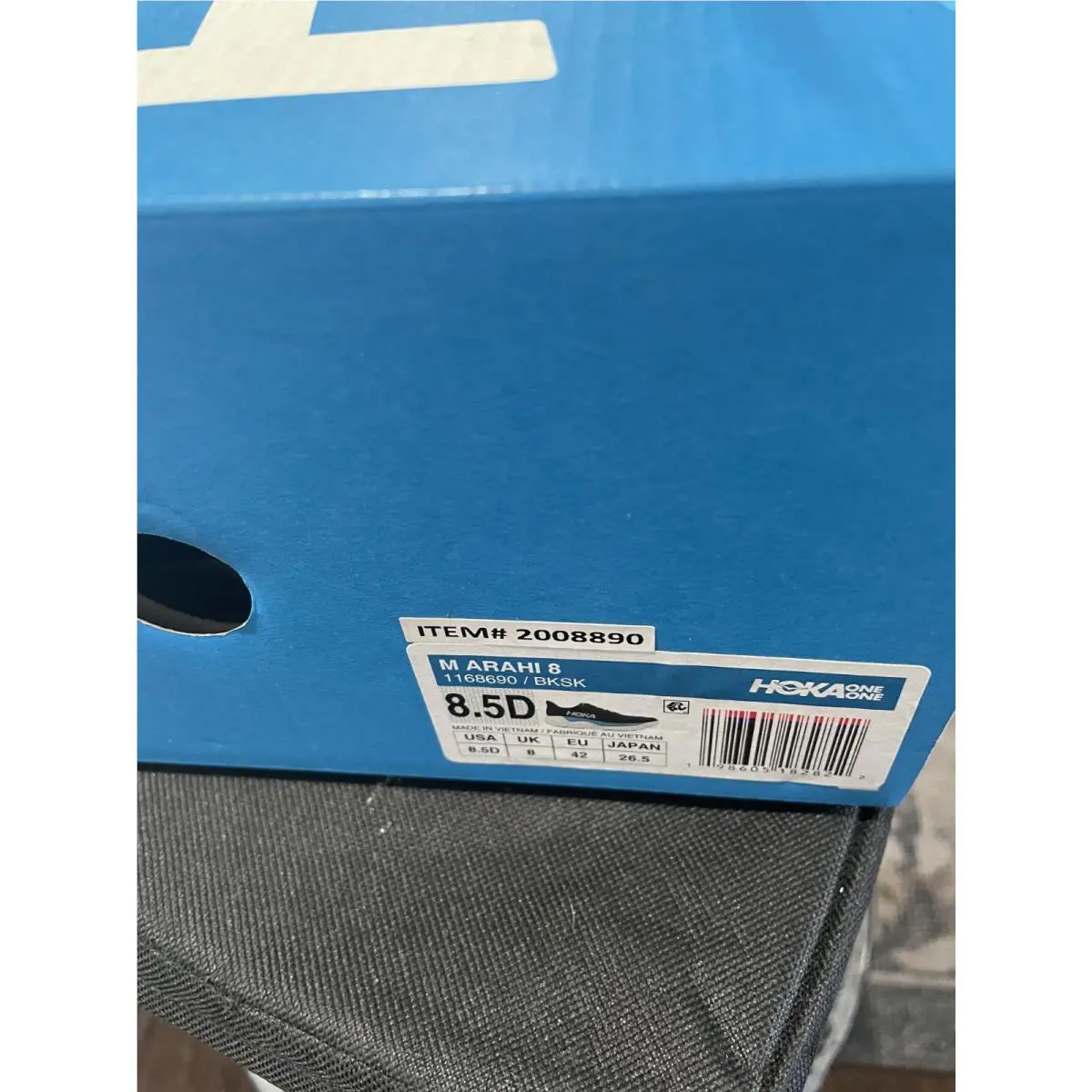 Hoka shoes - Hoka One One Arahi 8 - 1168690 BKSK - Black 9