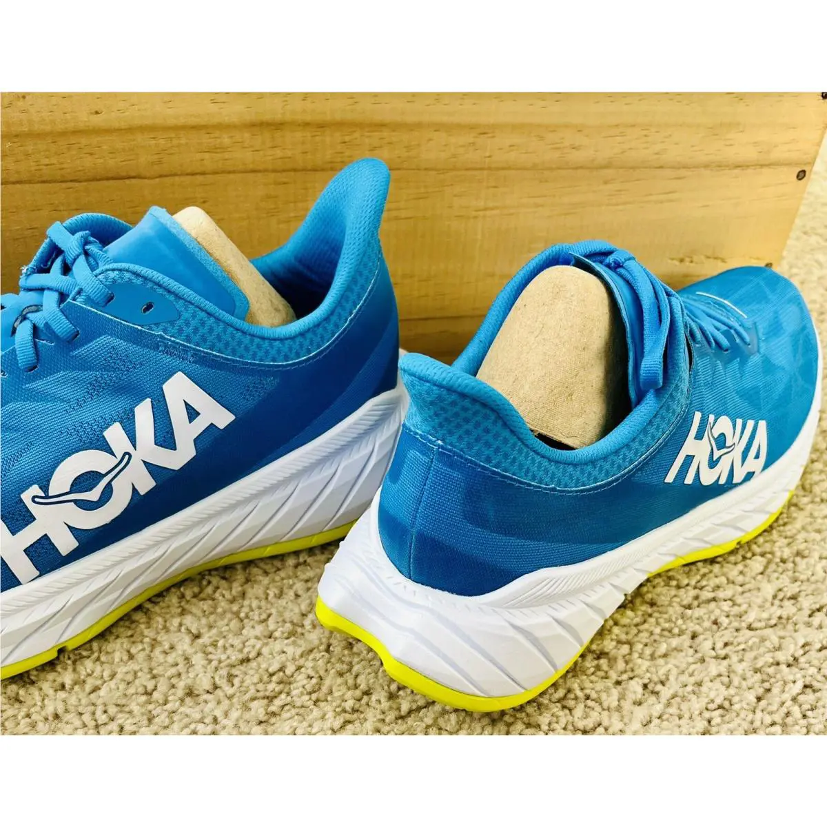 Hoka shoes - Hoka One One CARBON X2 - 1113526/DBCTR - Blue (UPC: 0194715339743) 8