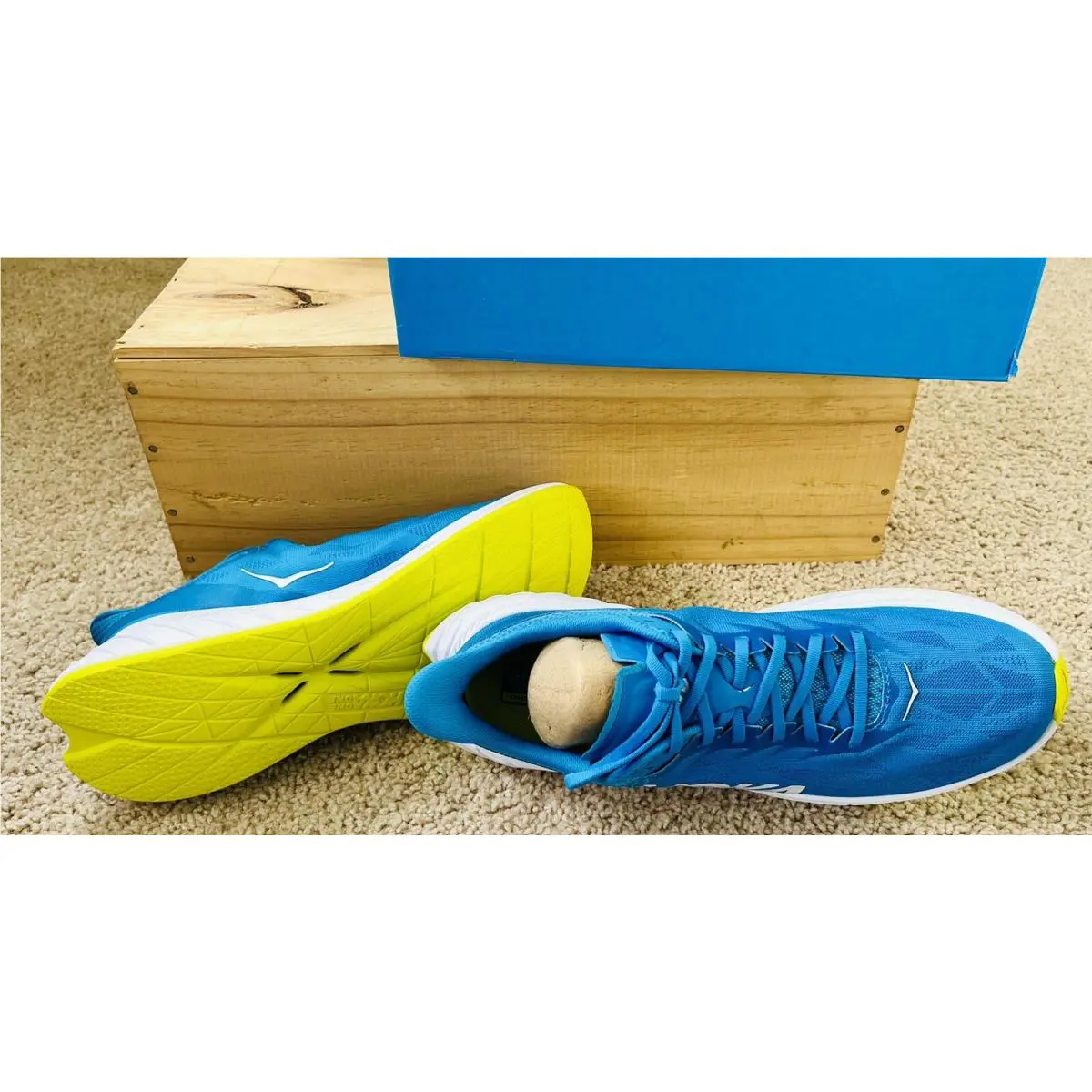 Hoka shoes - Hoka One One CARBON X2 - 1113526/DBCTR - Blue (UPC: 0194715339743) 9