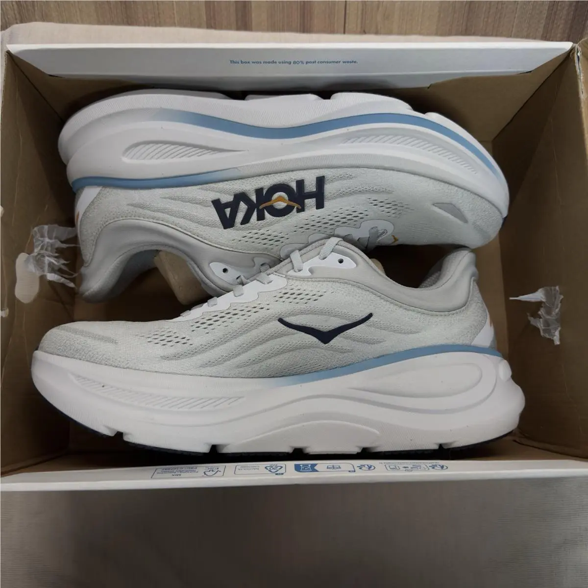 Hoka shoes - Hoka One One Bondi - One One Bondi - 1162011-SSTC - Gray (UPC: 198605164392) 1