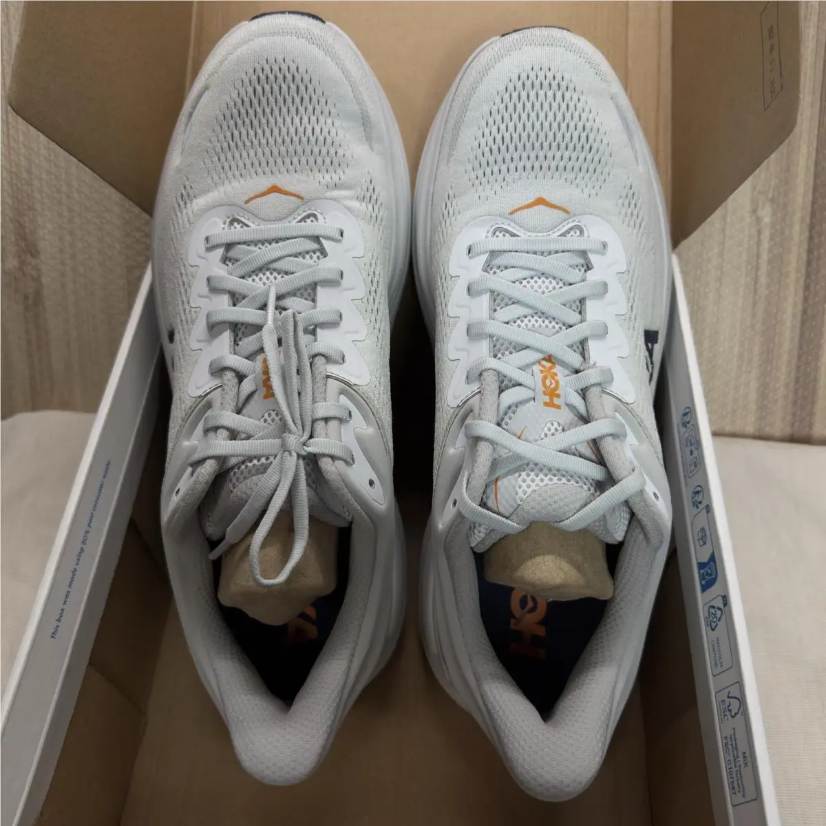Hoka shoes - Hoka One One Bondi - One One Bondi - 1162011-SSTC - Gray (UPC: 198605164392) 2