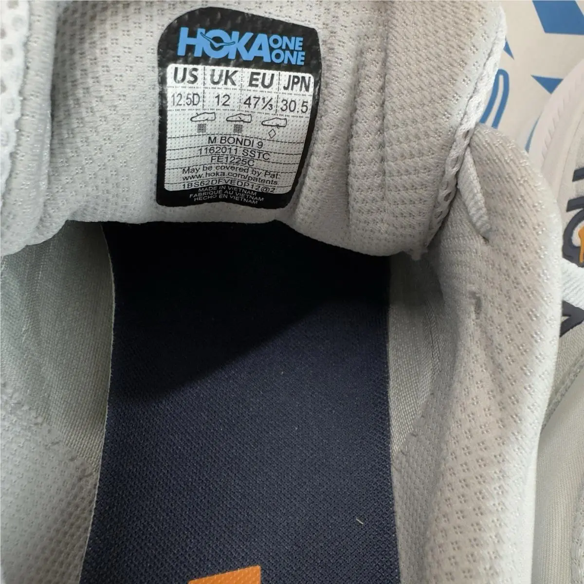 Hoka shoes - Hoka One One Bondi - One One Bondi - 1162011-SSTC - Gray (UPC: 198605164392) 6