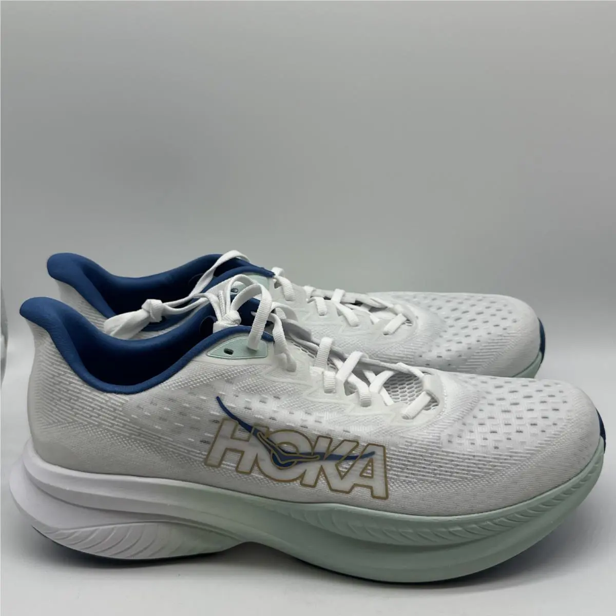 Hoka shoes - Hoka One One Mach 6 - 1147790 FTG - White (UPC: 197634457130) 0