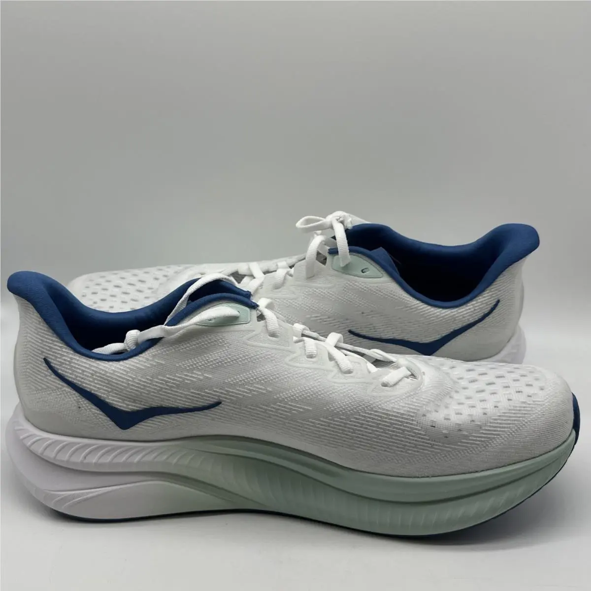 Hoka shoes - Hoka One One Mach 6 - 1147790 FTG - White (UPC: 197634457130) 6