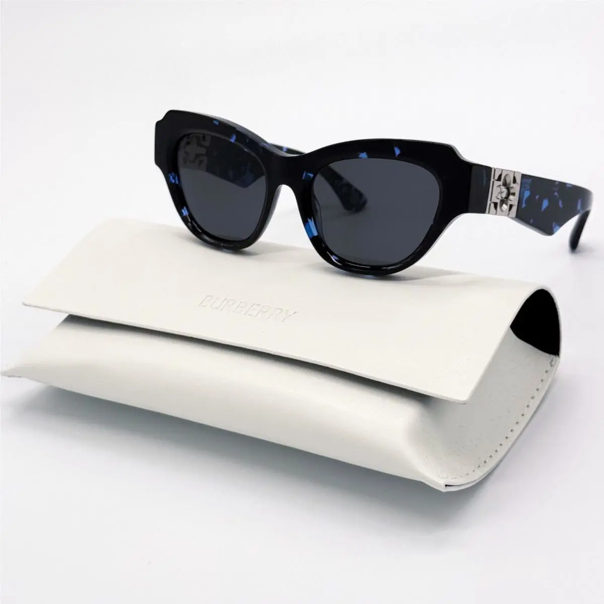 Burberry Sunglasses Black Havana Women BE4423 4111/87 Burberry BE4423 411187