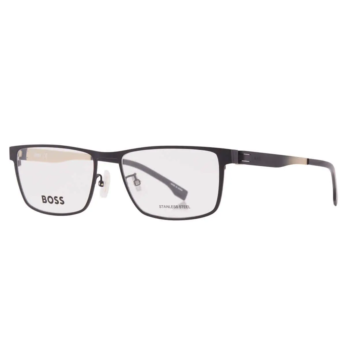 Hugo Boss Demo Rectangular Men`s Eyeglasses Boss 1342/F 0I46 57 Boss 1342/F 0I46