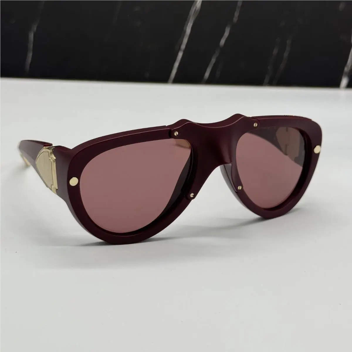 Burberry BE4433U 414075 Sunglasses Burgundy Unisex BE4433U 4140/75 Burberry
