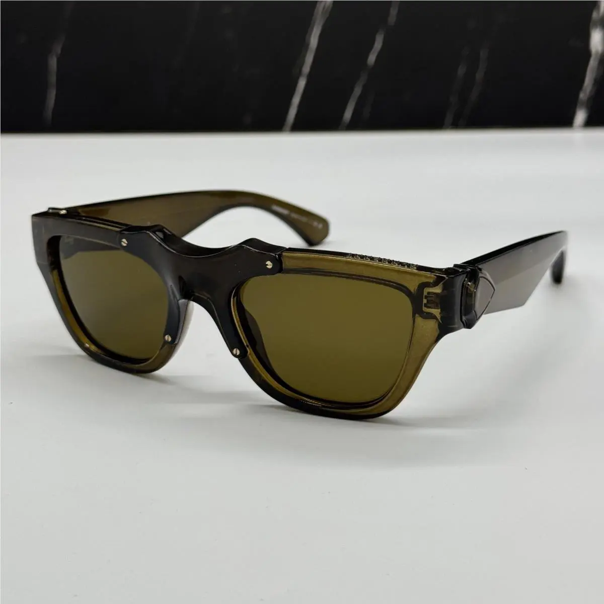 Burberry BE4445U 414373 Sunglasses Brown Unisex BE4445U 4143/73 Burberry