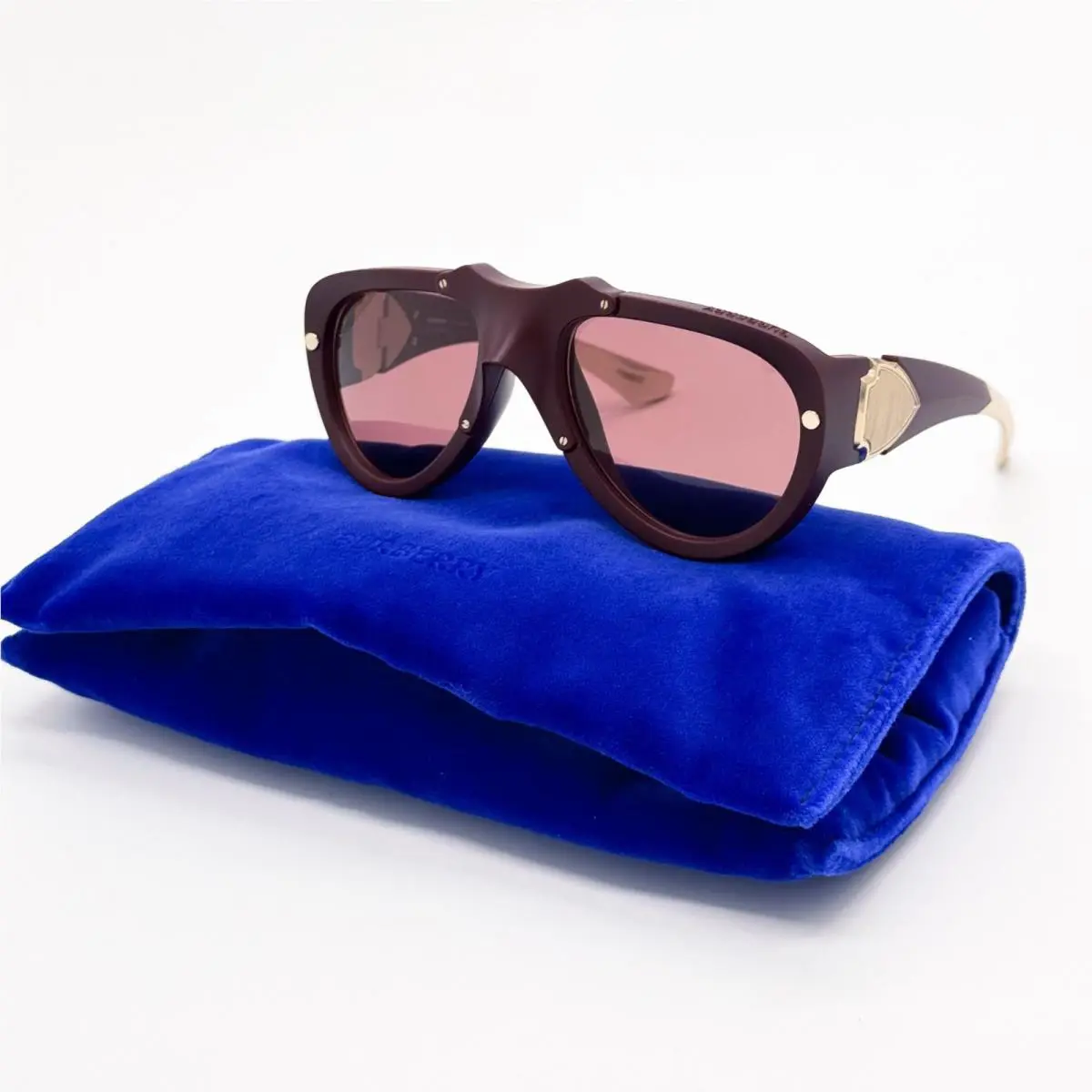 Burberry Sunglasses Burgundy Unisex BE4433U 4140/75 Burberry BE4433U 414075