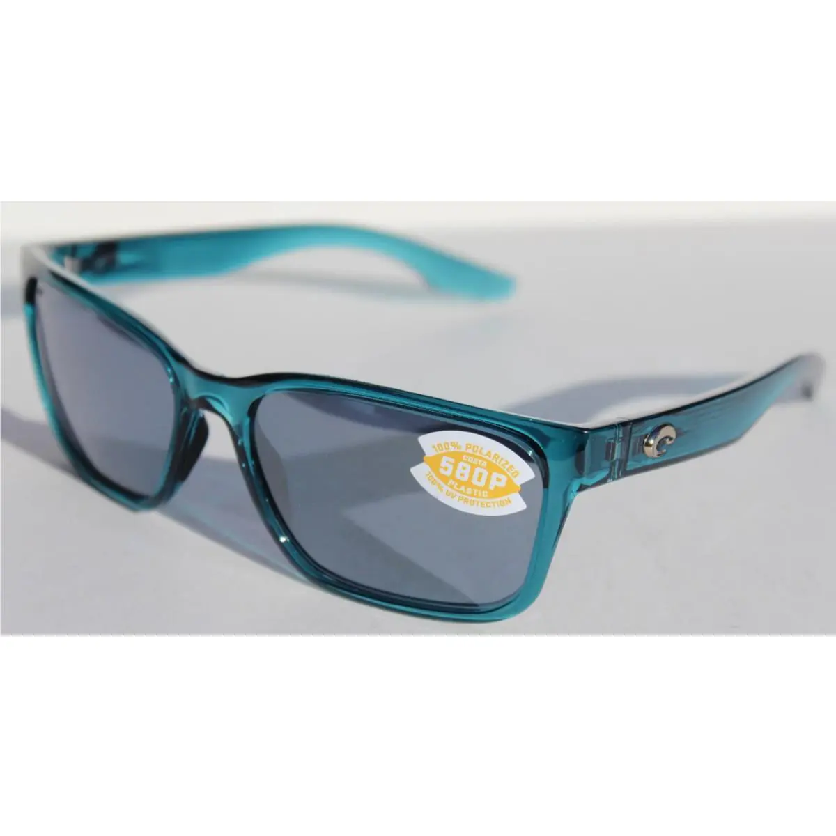 Costa Del Mar Palmas Polarized 580P Sunglasses Teal/gray Silver Mirror