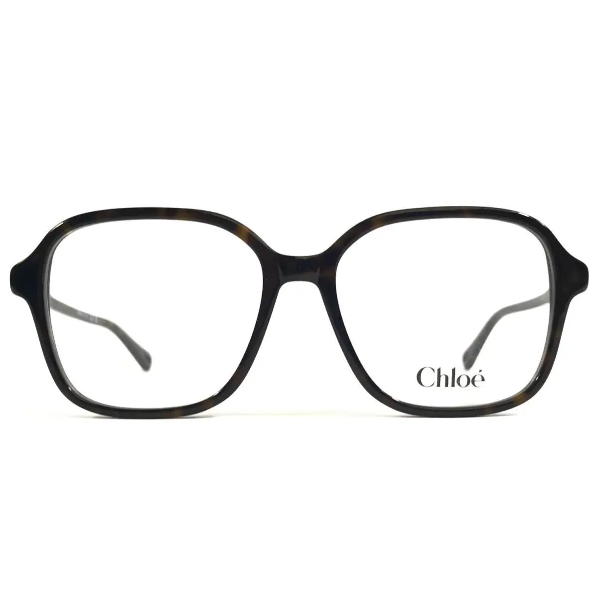 Chloe Eyeglasses Frames CH0313O 002 Dark Tortoise Brown Square 54-16-140