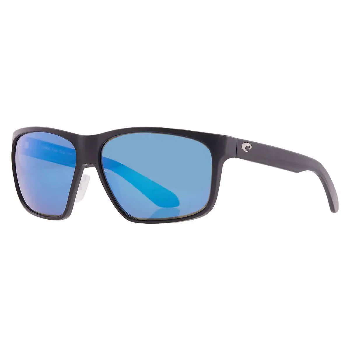 Costa Del Mar Trades Blue Mirror Polarized Glass Rectangular Men`s Sunglasses