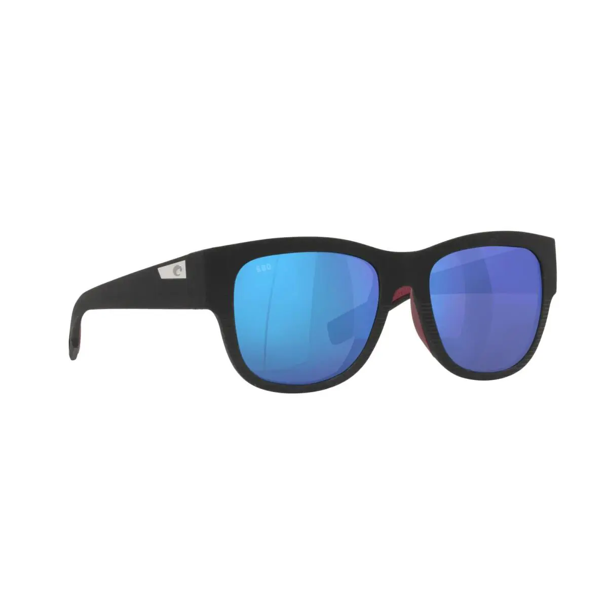 Costa Del Mar UC5 04G Obmglp Caleta Sunglasses Net Black Mirror 580G Polarized - Frame: Black, Lens: Blue