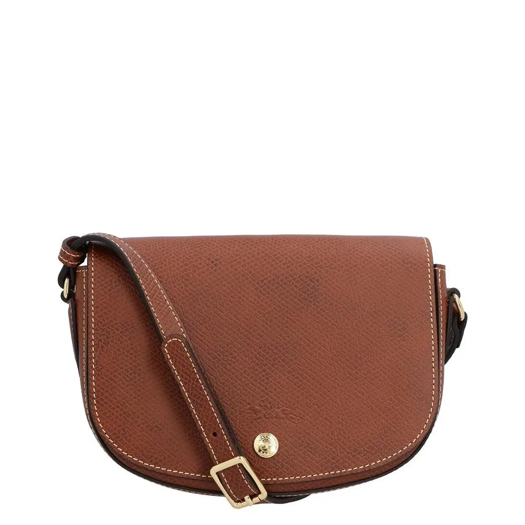 Longchamp Épure Small Leather Crossbody Women`s Brown