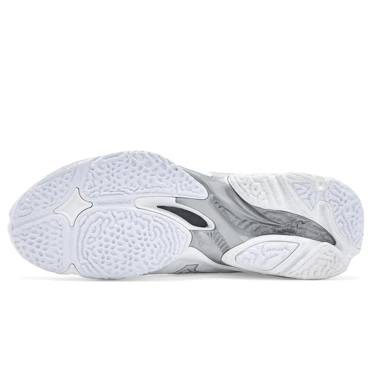 Mizuno shoes - White/Silver 3