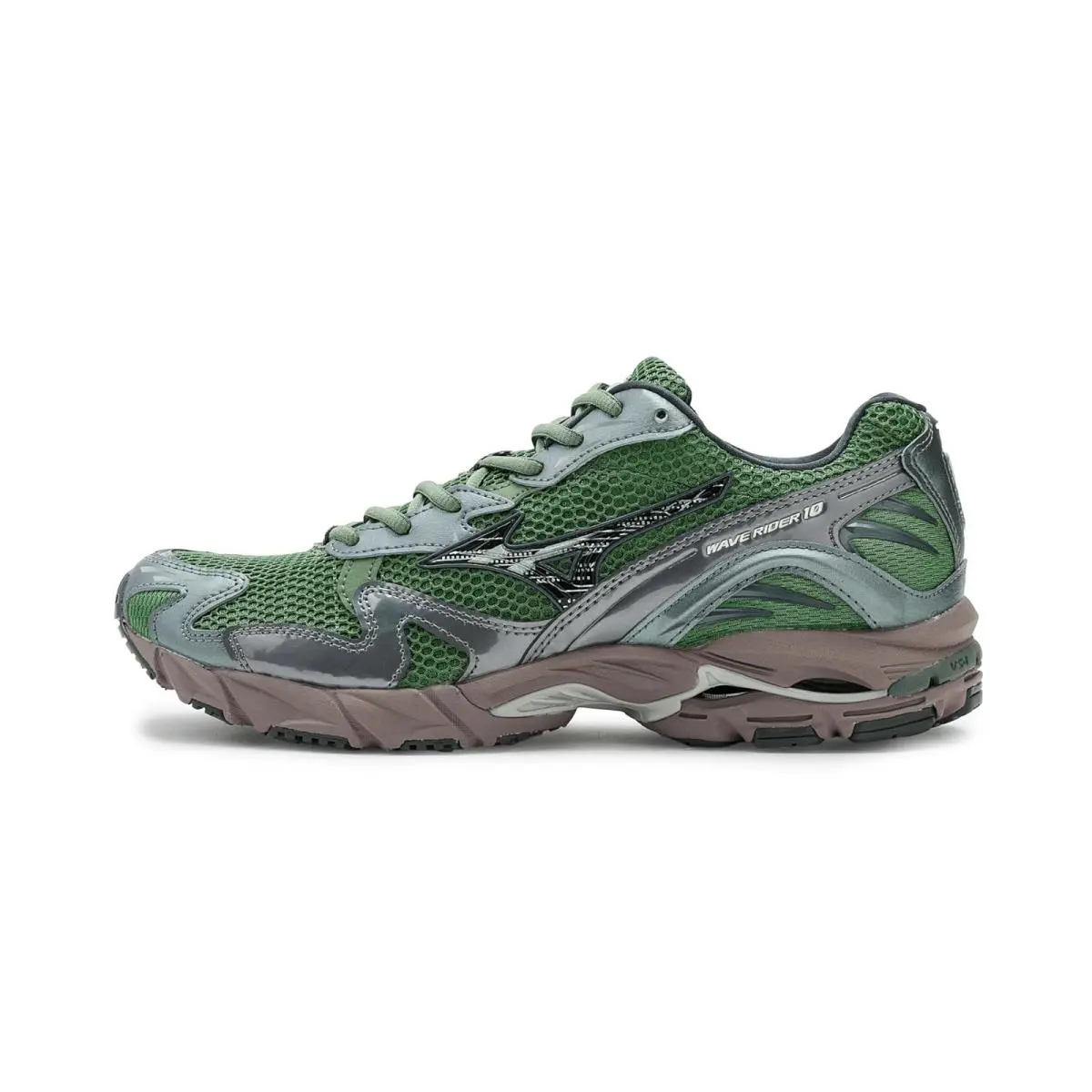 Mizuno shoes - Agave Green/Black Sand 2