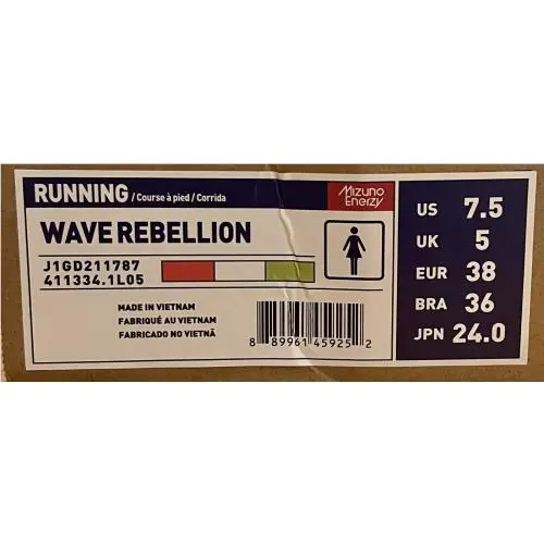 Mizuno shoes - Mizuno Wave Rebellion - Wave Rebellion - As on pictures (UPC: 889961459252) 4