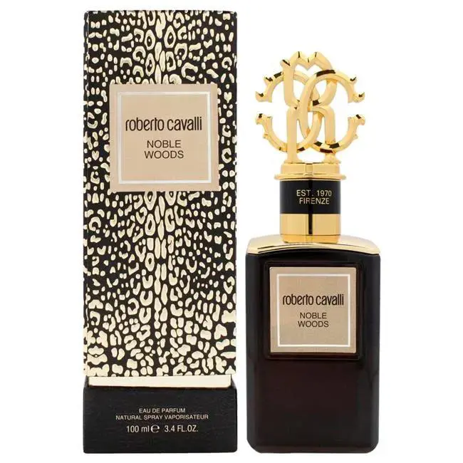Roberto Cavalli I0153395 3.4 oz Gold Collection - Noble Woods Eau De Parfum