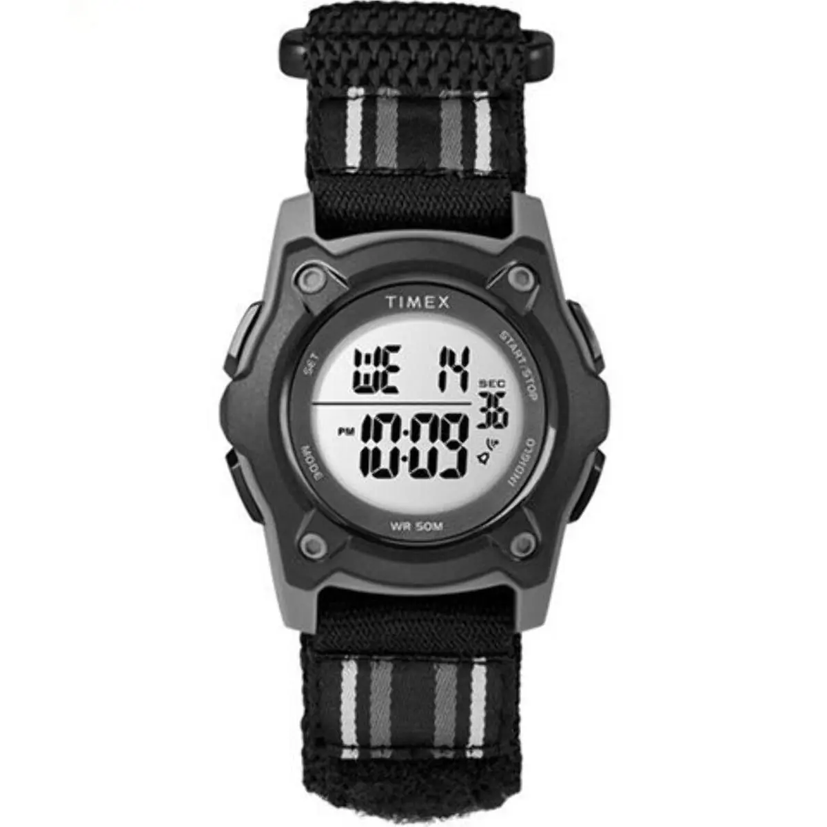 Timex TW7C264009J Boys Machines 18mm Fabric Band Watch TW7C26400