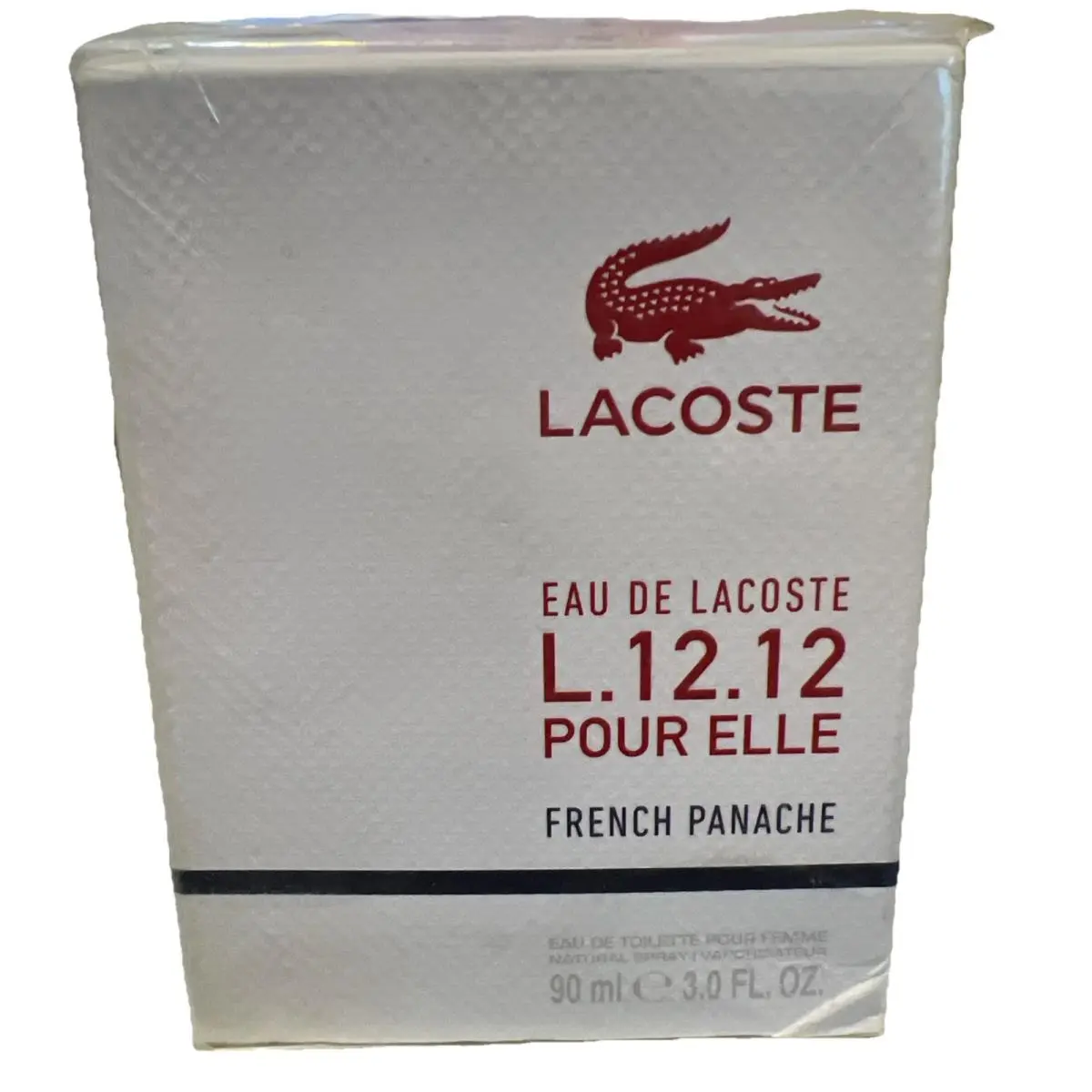 Lacoste L.12.12 Pour Elle French Panache Eau De Toilette Spray W 90 ML 3.0 FL OZ