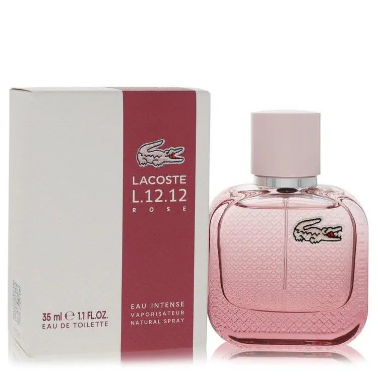 Lacoste Eau De Lacoste L.12.12 Rose Eau Intense by Lacoste Eau De Toilette Spray