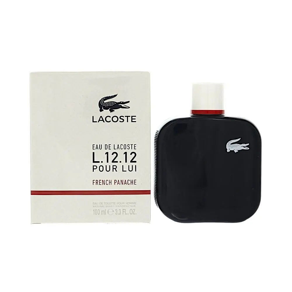 L.12.12 Pour Lui French Panache  Box For Men 3.3 Oz Eau De Toilette by Lacoste