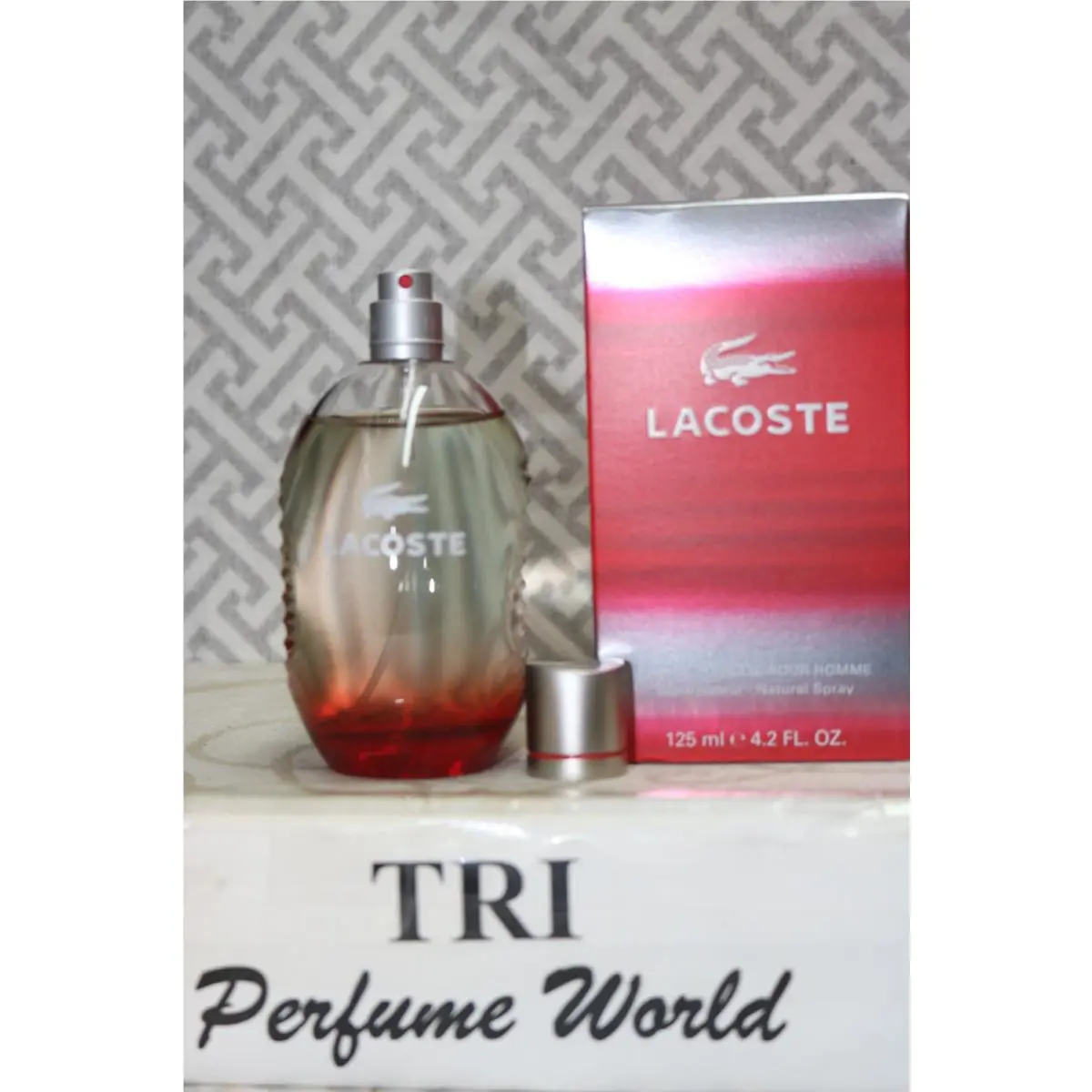 Lacoste Red Box Eau de Toilette Men Spray 4.2 Fl. oz