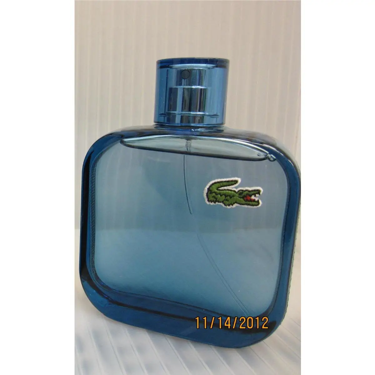 Eau DE Lacoste L.12.12 Bleu Pour Homme 3.3 oz / 100 ML Edt Spray No Box