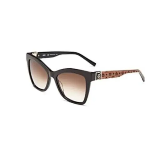 Mcm MCM712S 210 Brown Cognac Viseto Sunglasses with Mcm Case