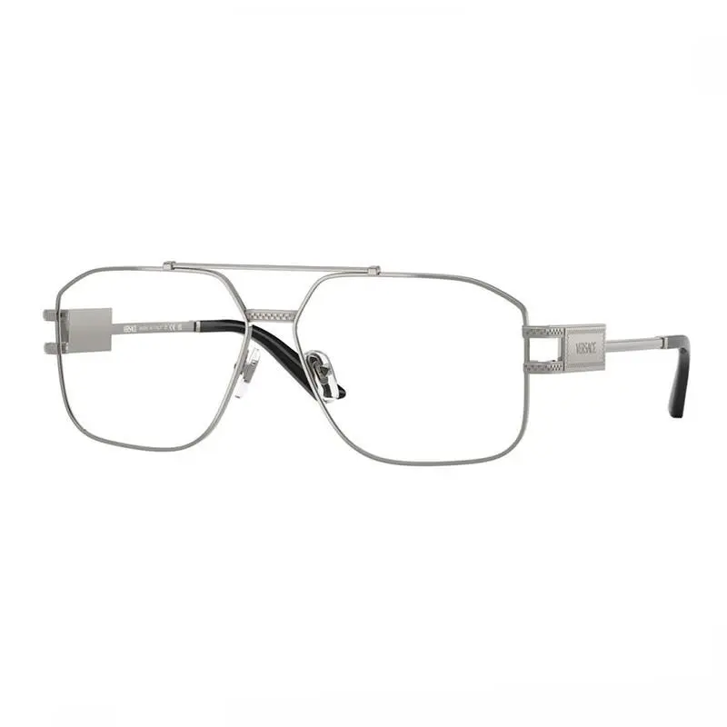 Versace VE1302 Eyeglasses Eye Glasses 1001 Gunmetal 57mm Men