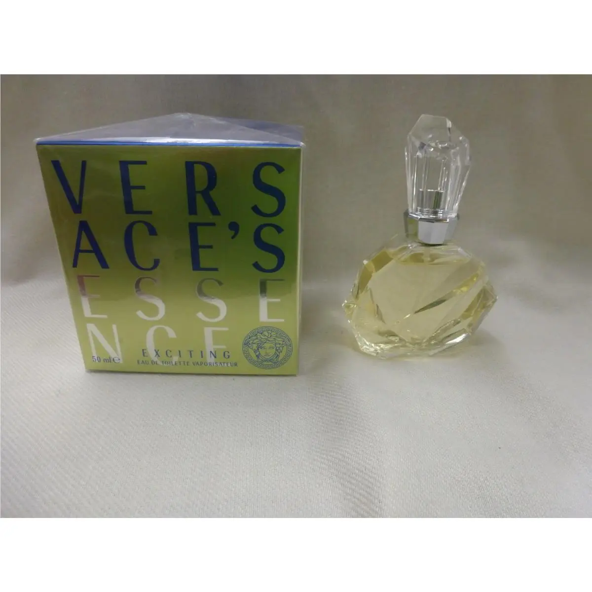 Versace`s Essence Exciting Eau de Toilette Spray 1.7 fl oz in a Box