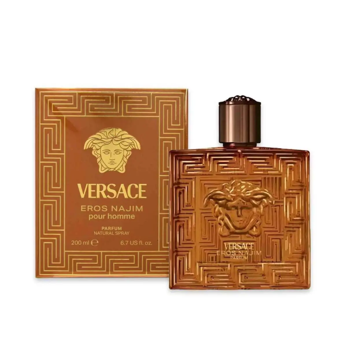 Eros Najim by Versace 6.7oz Parfum Spray For Men Box