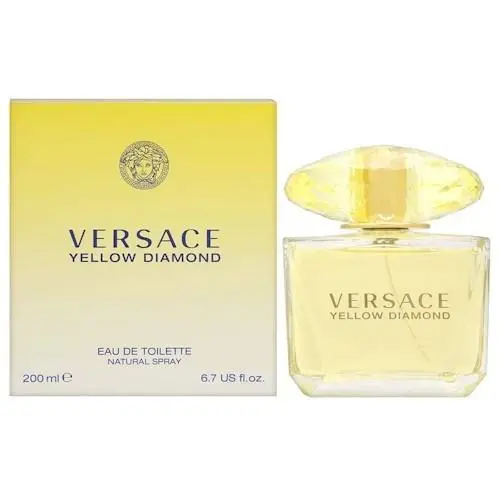 Versace Yellow Diamond 6.7 OZ Eau DE Toilette Spray Women Perfume 200 ML