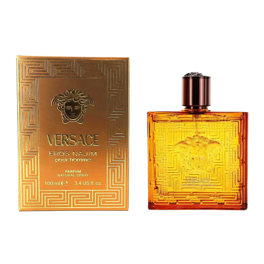 Versace Eros Najim For Men 3.4 oz Parfum Spray