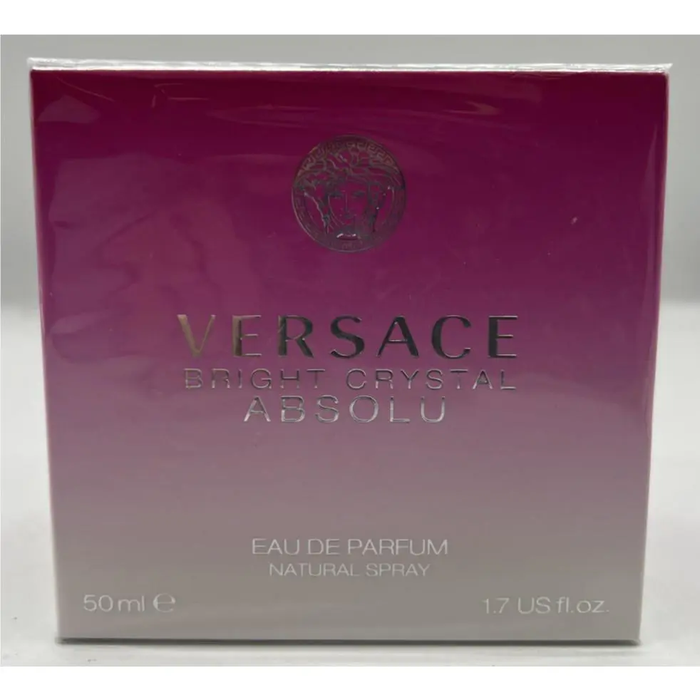 Versace Bright Crystal Eau De Toilette Natural Spray For Women 1.7 fl oz