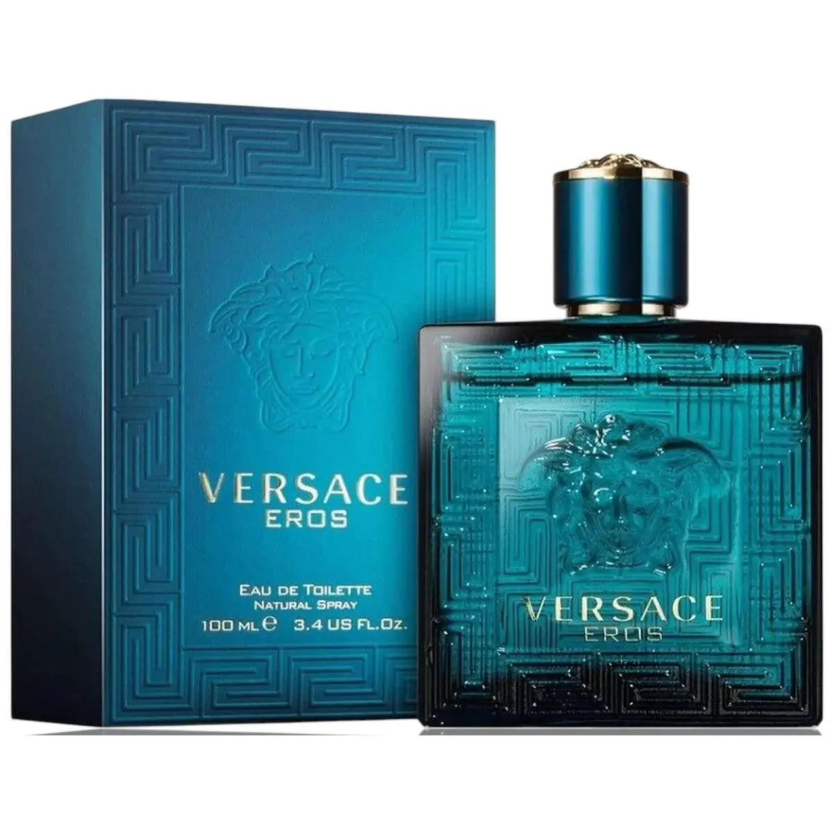 Versace Eros 3.4 fl oz 100 Ml Eau de Toilette Box p