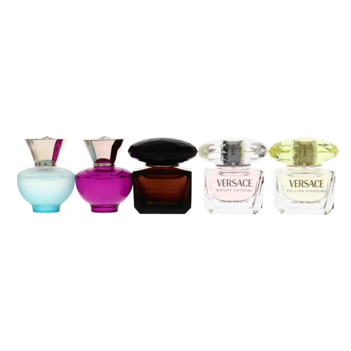 Versace 5pc Gift Set For Womendt 5ml + DP 5ml + CN 5ml + BC 5ml + YD 5ml