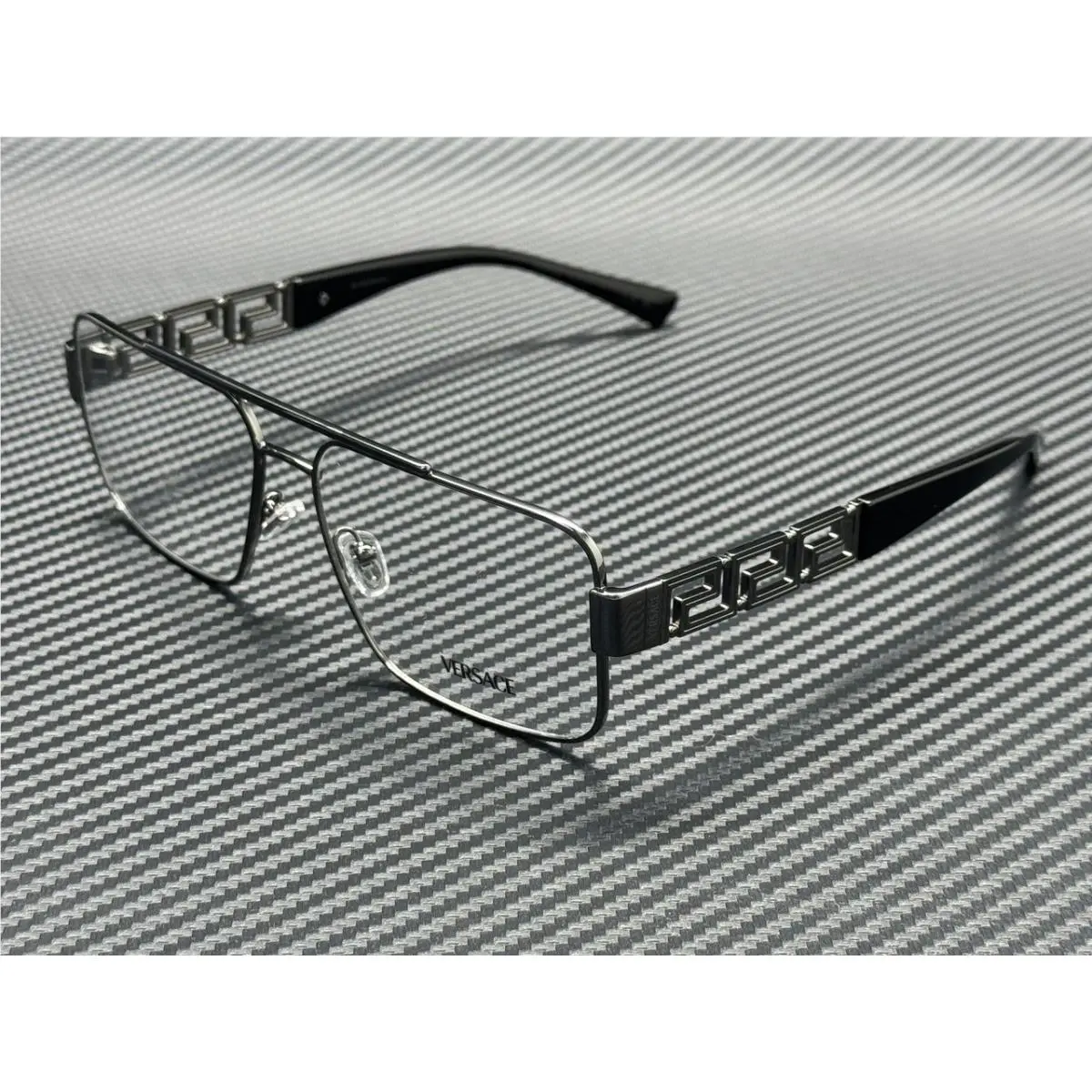 Versace VE1308 1000 Gunmetal Men`s 58 mm Eyeglasses
