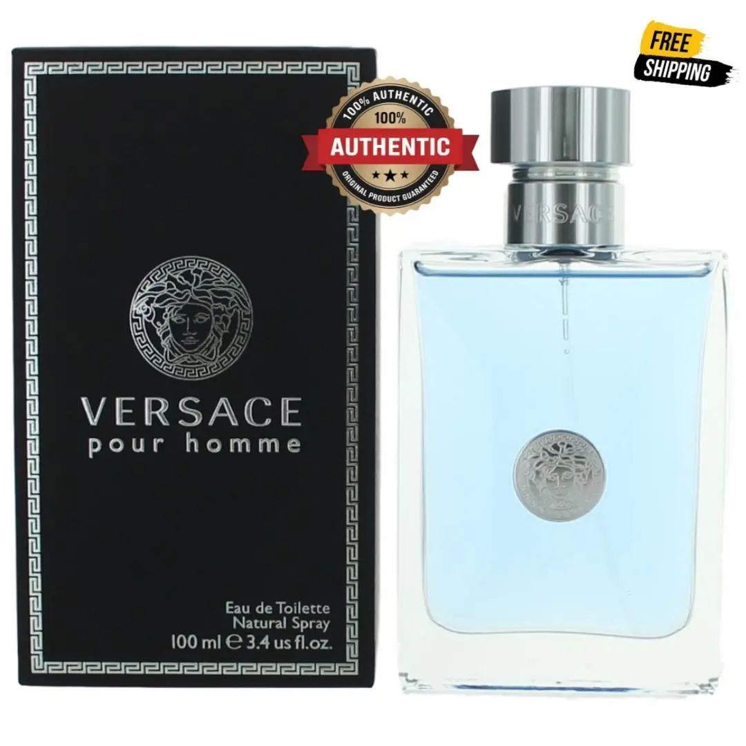 Versace Pour Homme by Versace 3.4 oz Edt Spray For Men