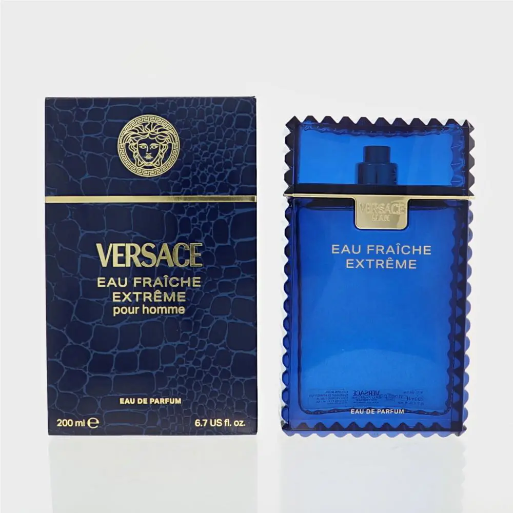 Versace Man Eau Fraiche Extreme 6.70 Oz Eau De Parfum Spray by Versace Box For