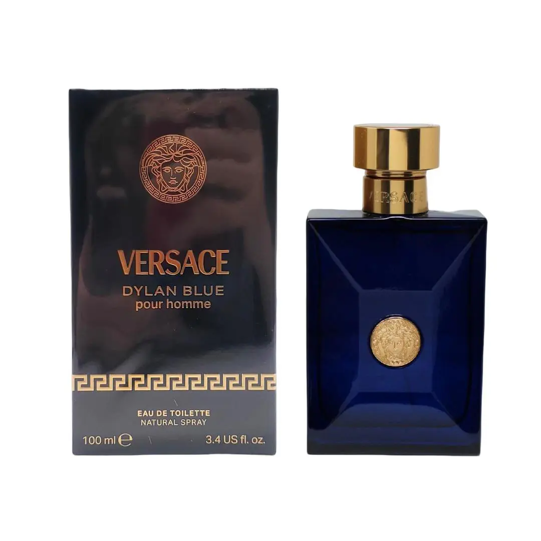 Versace Dylan Blue Pour Homme For Men 3.4 oz Eau de Toilette Spray