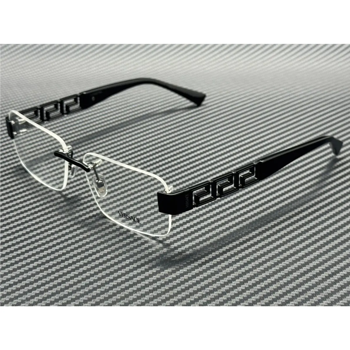 Versace VE1310 1261 Matte Black Men`s 56 mm Eyeglasses